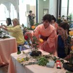 Ikebana workshop at Crow Collection