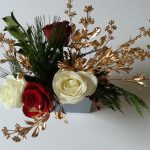 Happy Holiday Ikebana style