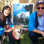 Took a picture with Shiba inu